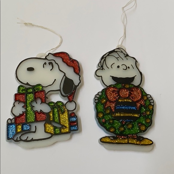 Peanuts Holiday Peanuts Christmas Ornaments Linus Snoopy Poshmark